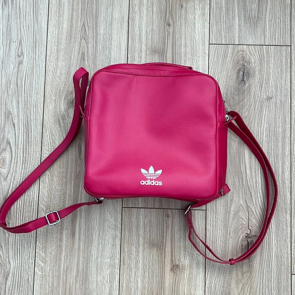 Adidas Originals Women's Pink O Shape Backpack - Picture 2 of 6
